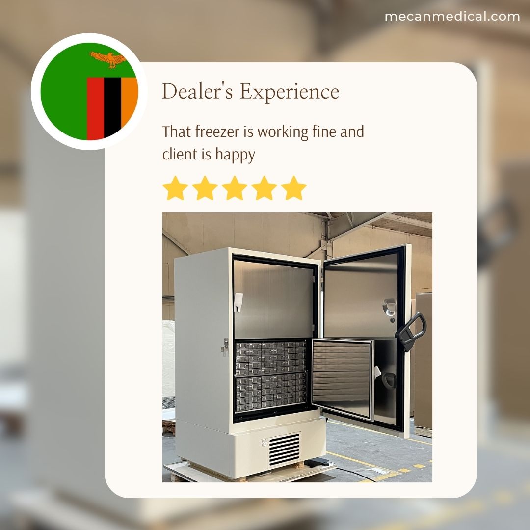 Budowanie zaufania: doświadczenie dealera w Zambii z zamrażarką MeCan