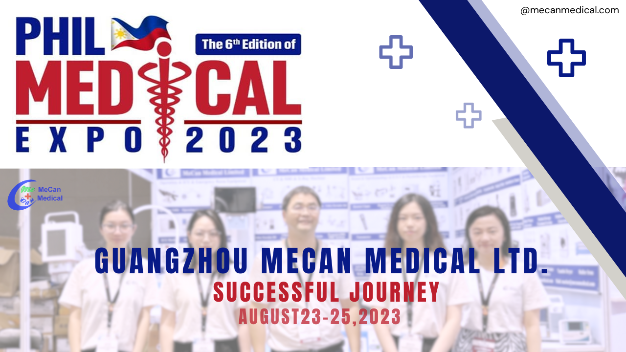 Витрината на MeCan на MEDICAL PHILIPPINES EXPO