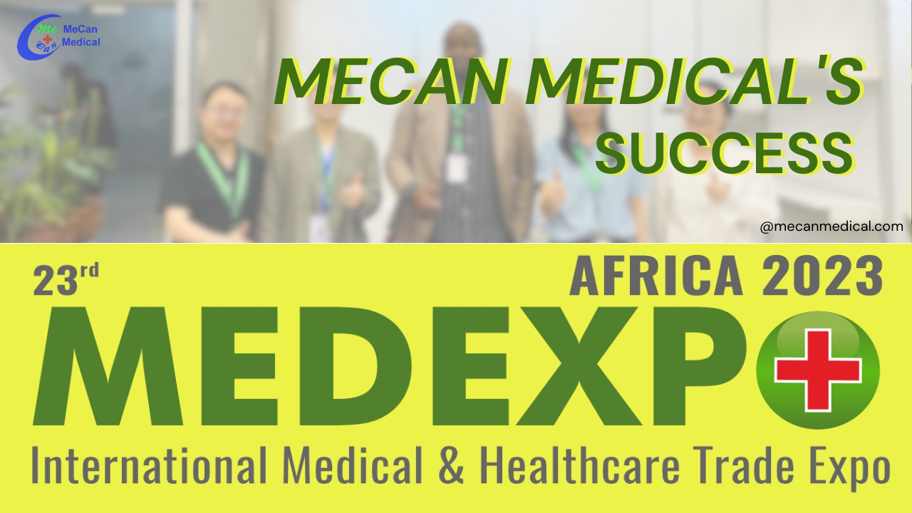 Te Angitu a MeCan Medical i MEDEXPO AFRICA 2023
