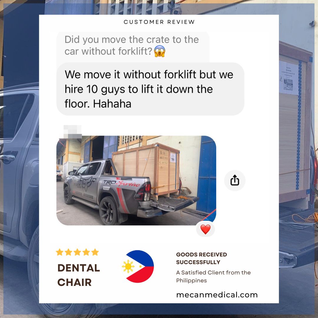 ពេញចិត្តទីបន្ទាល់ MeCan កៅអីធ្មេញនៅប្រទេសហ្វីលីពីន