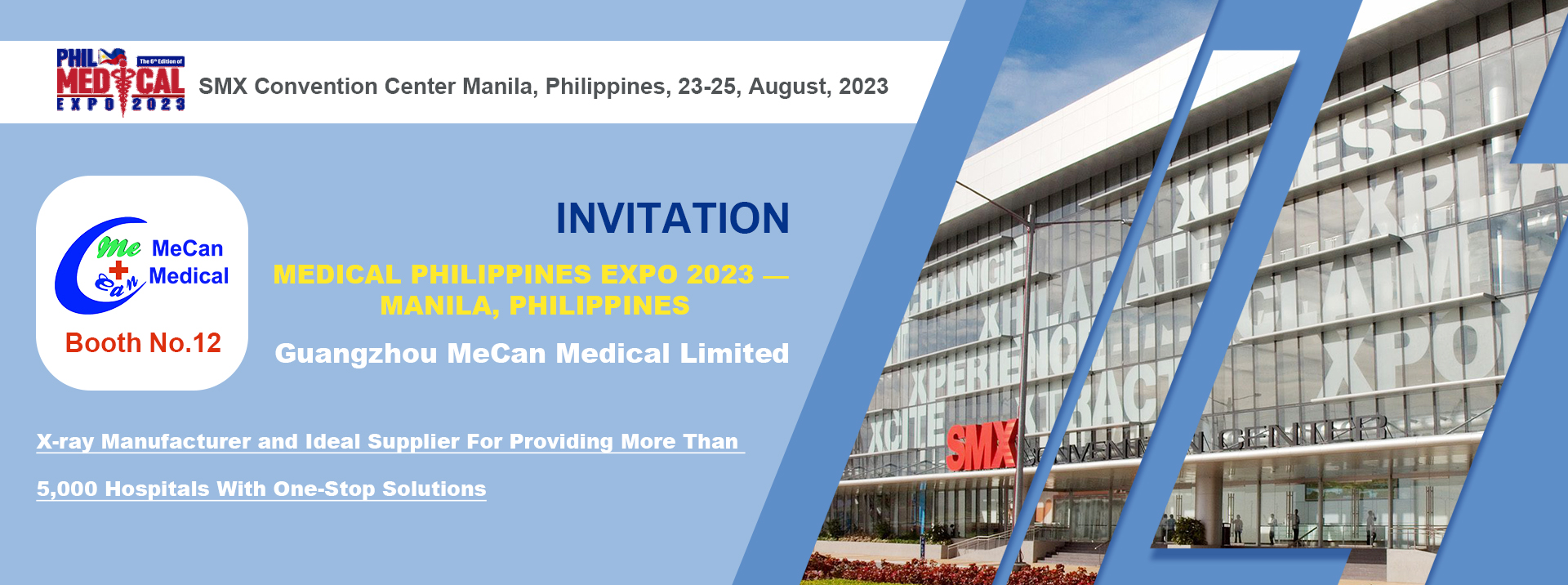 MeCan Medical na MEDICAL PHILIPPINES EXPO 2023