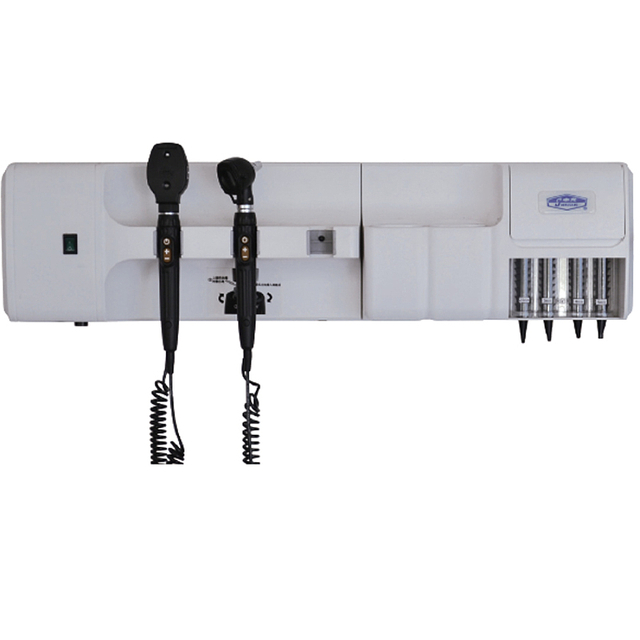 Fabbrica di set diagnostici per oftalmoscopio e otoscopio con sistema a parete integrato della migliore qualit&agrave;