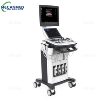 LED Monitor ပါရှိသော Trolley Ecografo 3D 4D Ultrasound စက်အသစ်