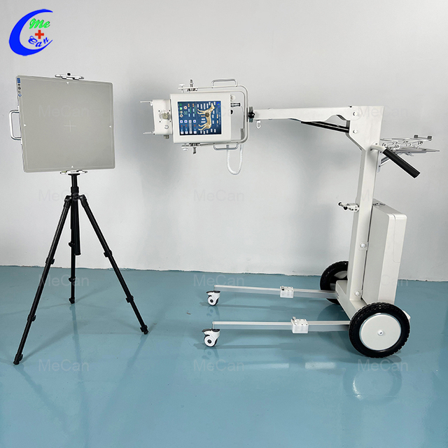 5.6kW Vet पोर्टेबल मोबाइल DR टच स्क्रिनको साथ