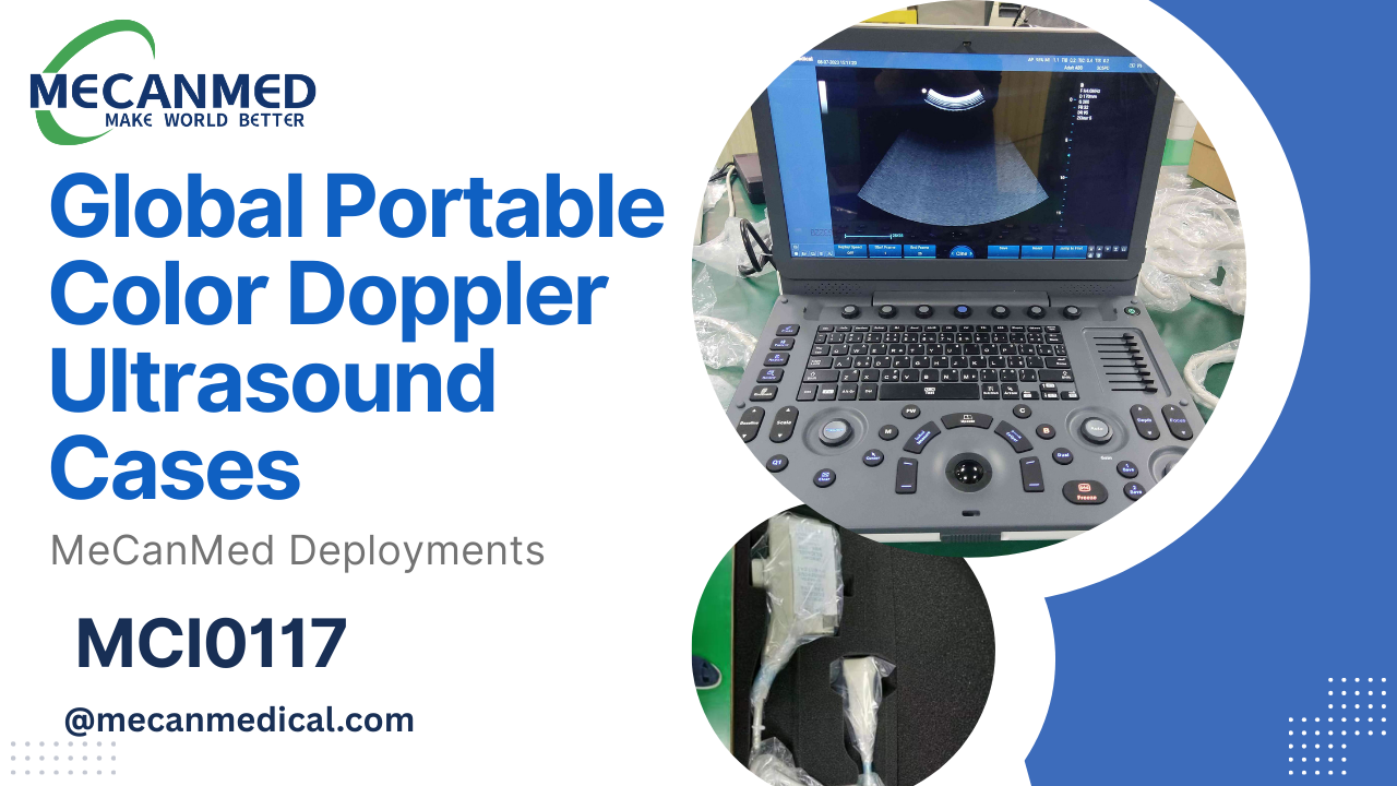 Global Portable Faarf Doppler Ultraschall F&auml;ll | MeCanMed Deployments