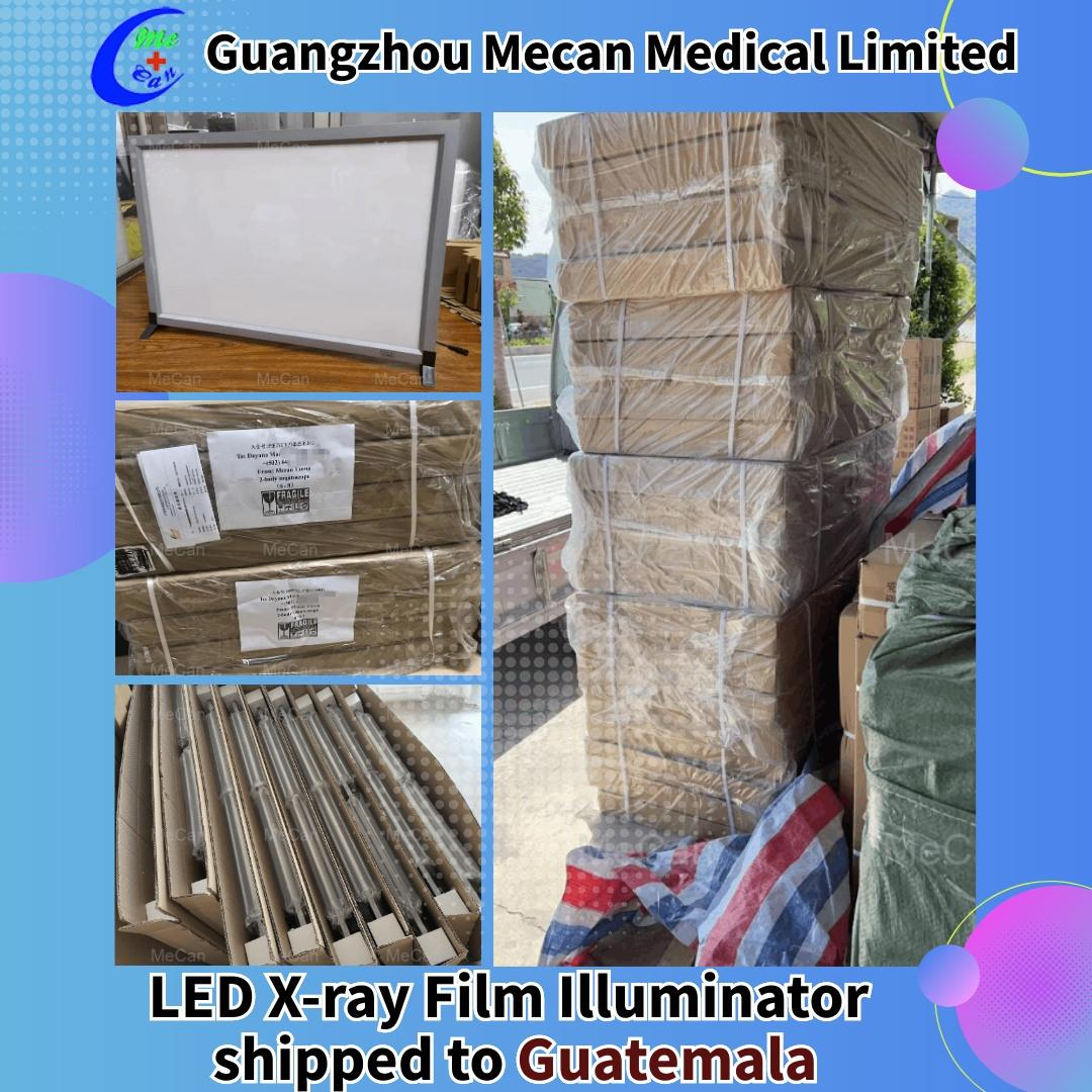 Iluminator Film Sinar-X LED Dikirim ke Guatemala | Mecan Medis