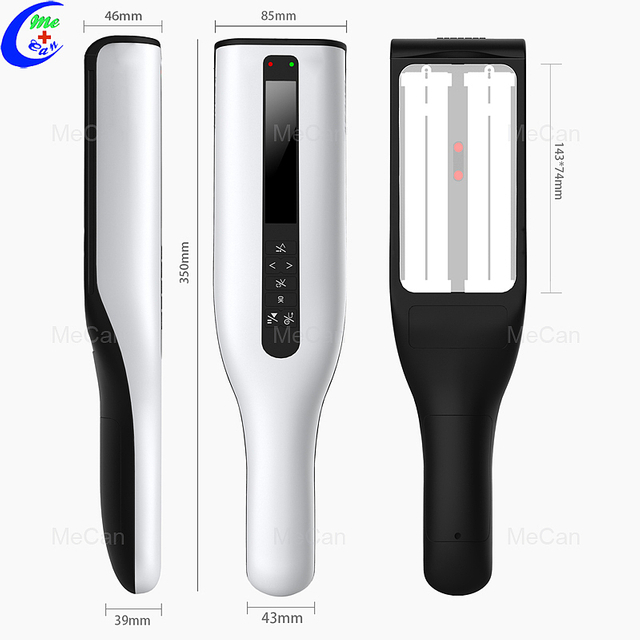 Cina Handheld NB UVB Phototherapy Lampu pikeun pabrik Vitiligo - MeCan M&eacute;dis