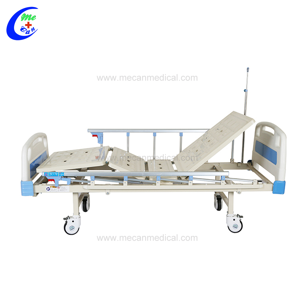 Professional 2 Crank Functions Manual Medical Hospital Bed manufacturers