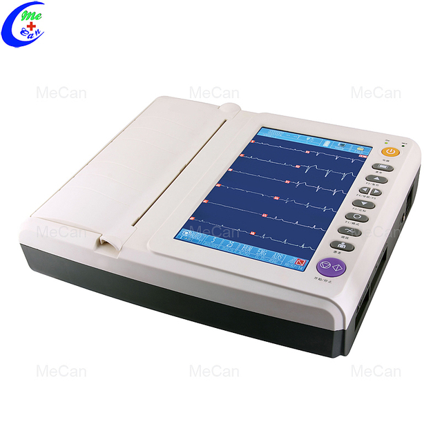 I-Wholesale yaseChina 12 Channel 12 Lead Portable ECG Machine ngentengo enhle - MeCan Medical