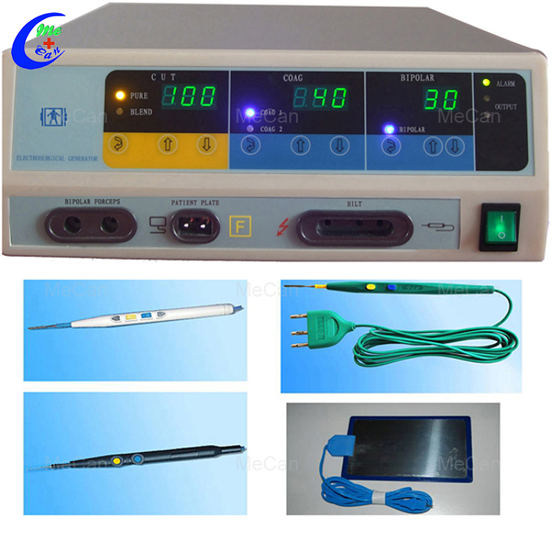 China Chirurgiese Hoëfrekwensie Elektrochirurgiese Eenheid Draagbare Diatermie Masjien vervaardigers - MeCan Medical