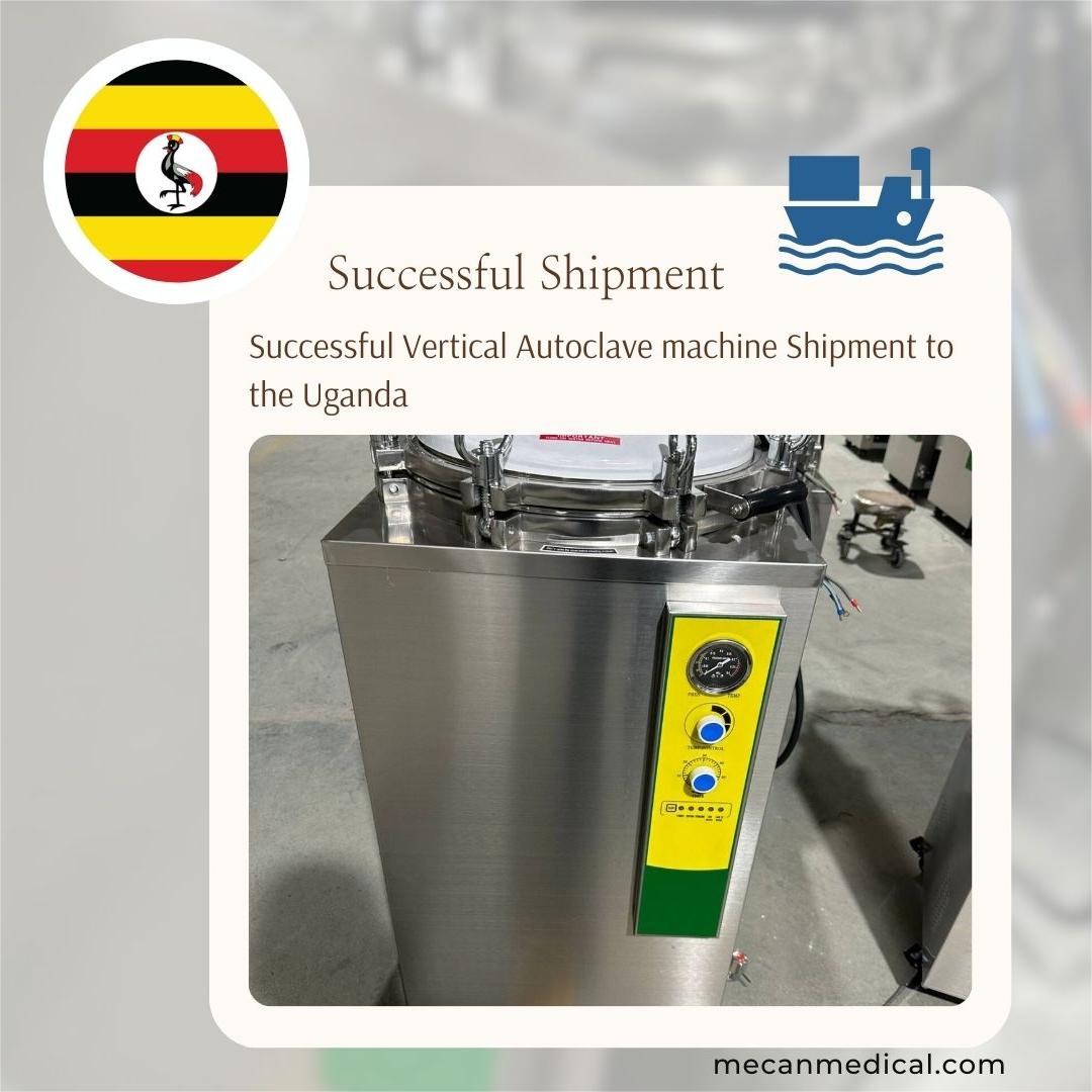 MeCanMed ၏ ရေနွေးငွေ့ပိုးသတ်ဆေးသည် ယူဂန်ဒါသို့ တင်ပို့ခြင်း