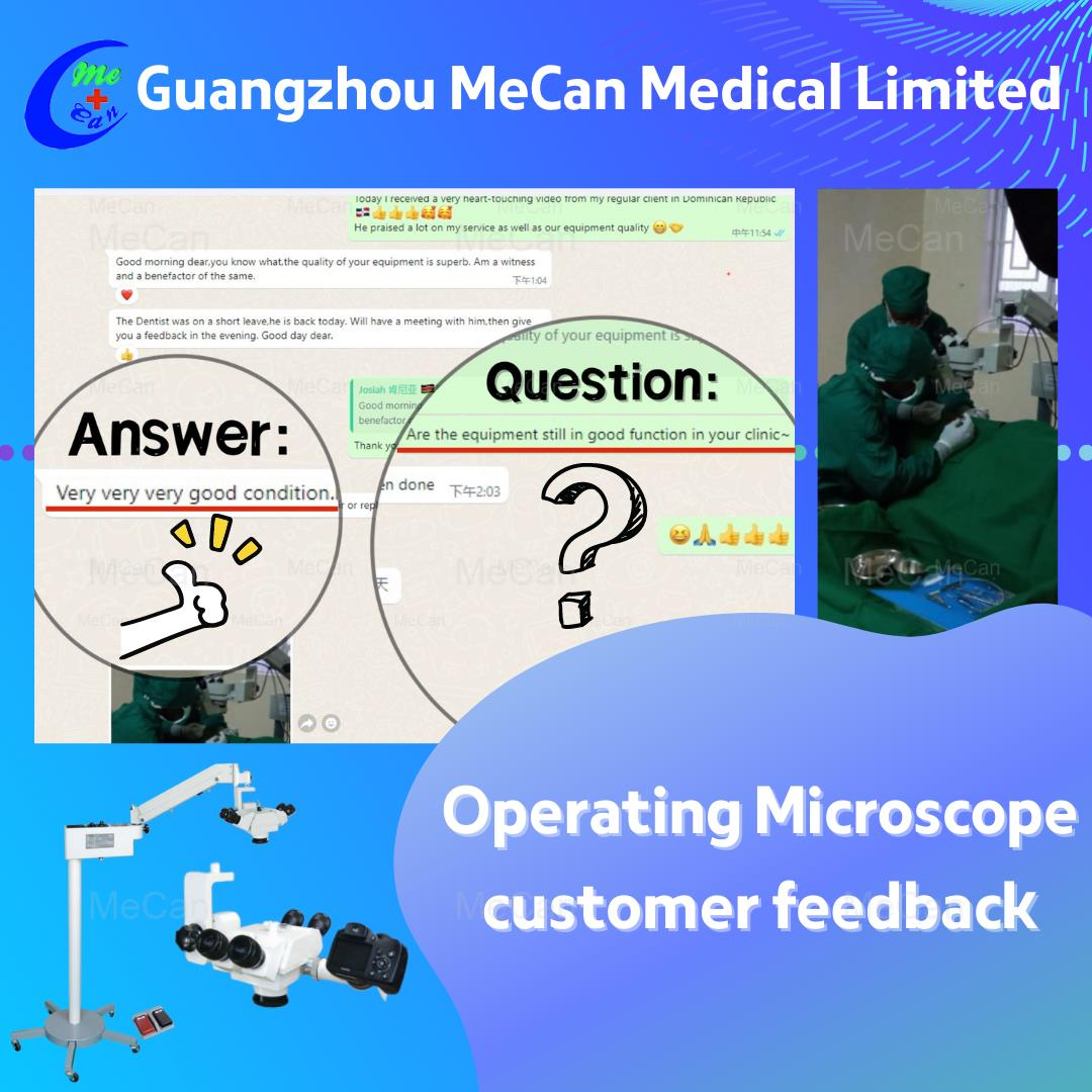 आमच्या ऑप्थाल्मिक ऑपरेटिंग मायक्रोस्कोपवर सकारात्मक अभिप्राय | मेकॅन मेडिकल