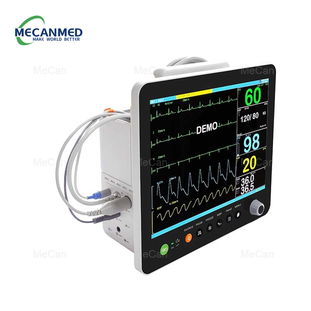 Kifuatiliaji cha Mgonjwa Kibebeka cha inchi 12