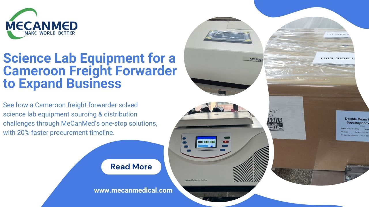 Science Lab Equipment foar in Kameroen frachtferfierder om bedriuw &uacute;t te wreidzjen