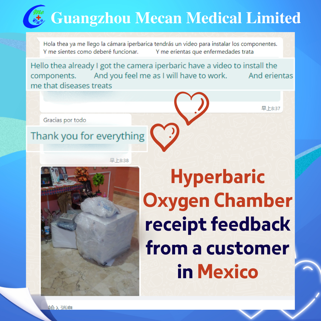 Zpětn&aacute; vazba k hyperbarick&eacute; kysl&iacute;kov&eacute; komoře | MeCan Medical