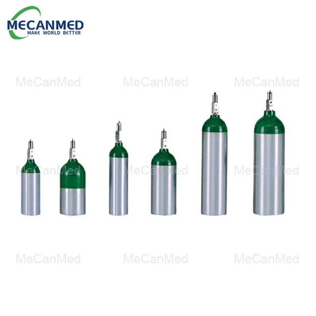 Silinder gaaska caafimaadka aluminium