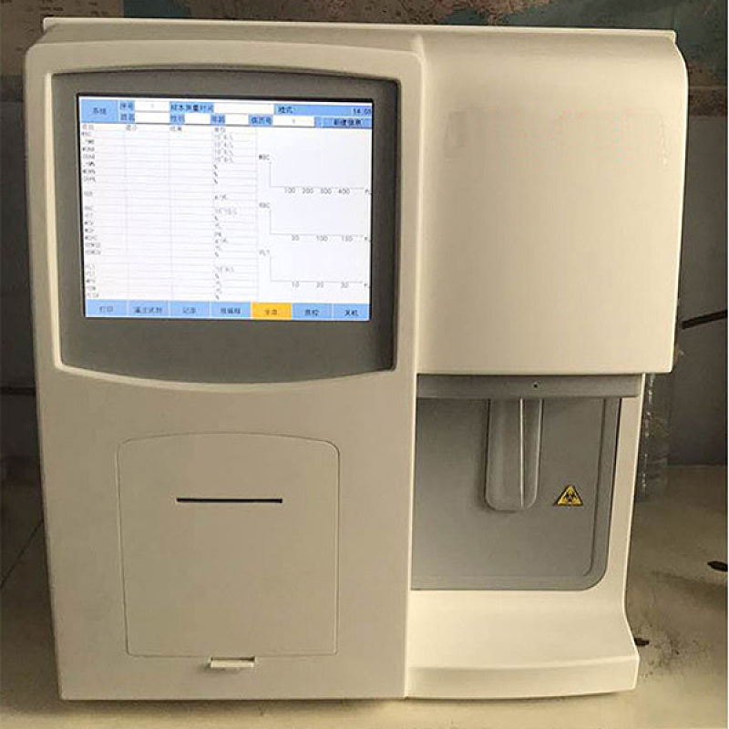 Best Quality Blood Test Laboratory Equipment CBC Analysis Machine 3 Parts 23 Parameter Open System Human Hematology Analyzer Blood Cell Count Factory