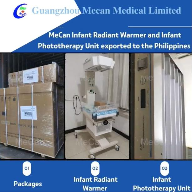 Z&aacute;silky produktů | Kojeneck&yacute; radiačn&iacute; ohř&iacute;vač a kojeneck&aacute; fototerapeutick&aacute; jednotka na Filip&iacute;ny | MeCan Medical