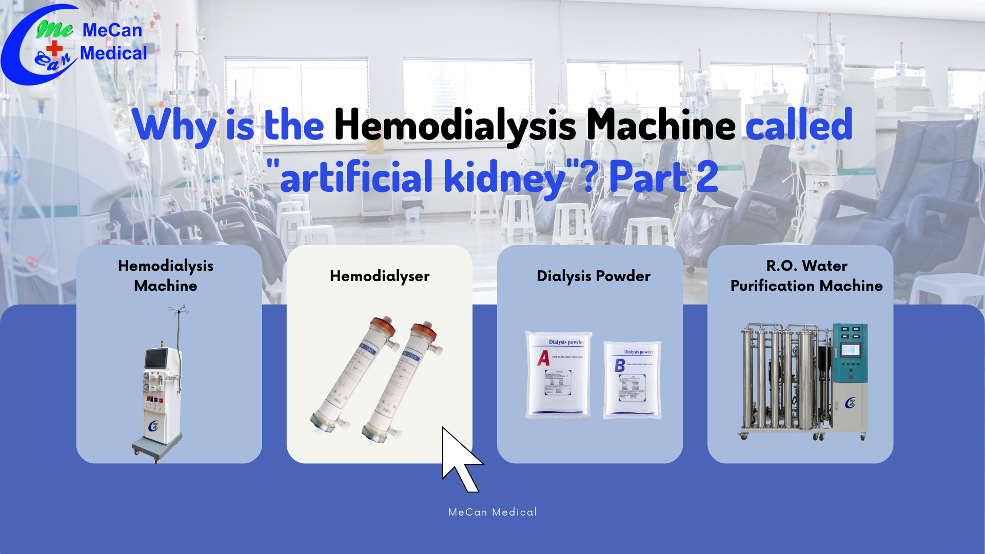 Fizarana 2 Nahoana no antsoina hoe 'r&eacute;na artificielle' ny milina hemodialyse? 