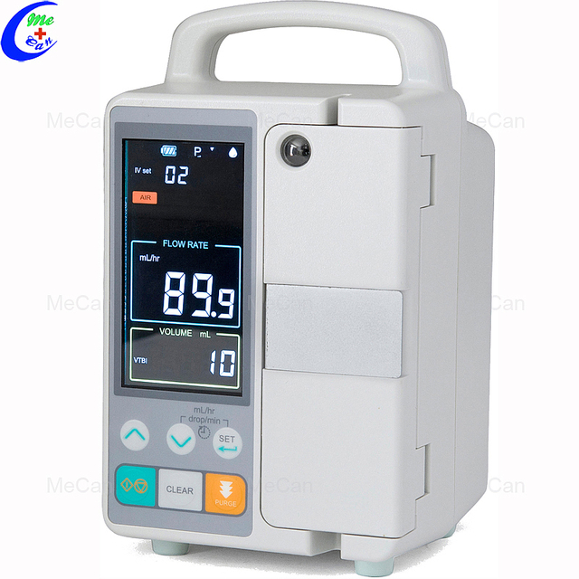 ອຸປະກອນການແພດຂອງຈີນ Portable Infusion Pump ອັດຕະໂນມັດສໍາລັບໂຮງງານຜະລິດ ICU CCU - MeCan Medical