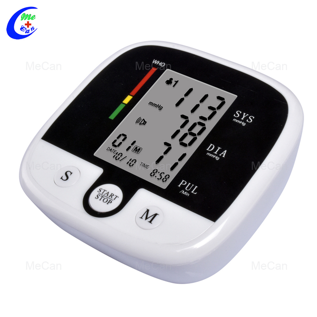 Abakhiqizi be-BP Monitor Arm Type Blood Pressure Monitor abaqeqeshiwe