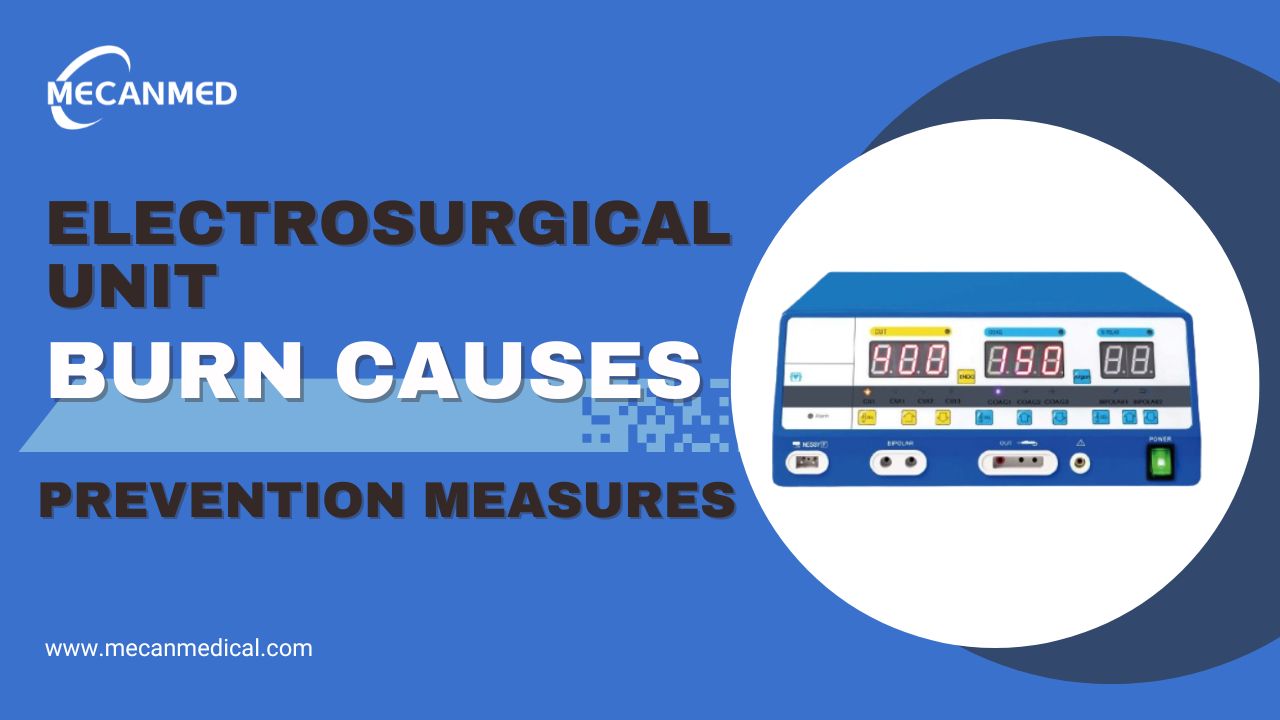 Vysokofrekvenčn&aacute; elektrochirurgick&aacute; jednotka: Bežn&eacute; pr&iacute;činy pop&aacute;len&iacute;n a prevent&iacute;vne opatrenia