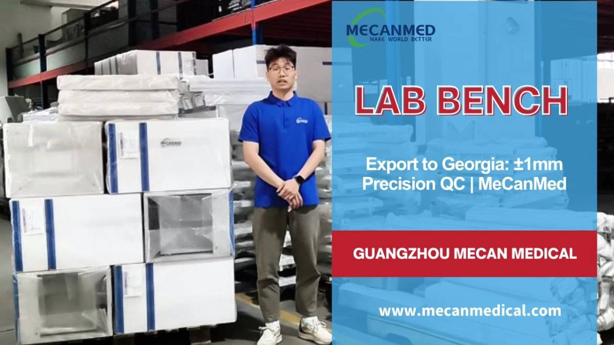 Izvoz laboratorijskih stolova u Gruziju: QC preciznosti &plusmn;1 mm | MeCanMed