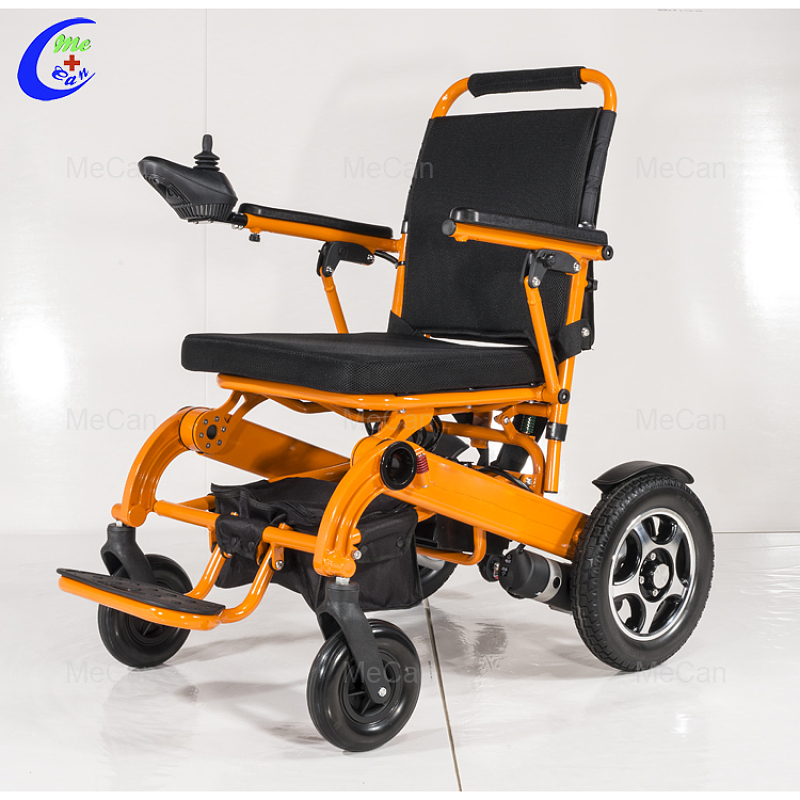 Вытворца высакаякасных лёгкіх складаных складаных электрычных інвалідных калясак - Guangzhou MeCan Medical Limited