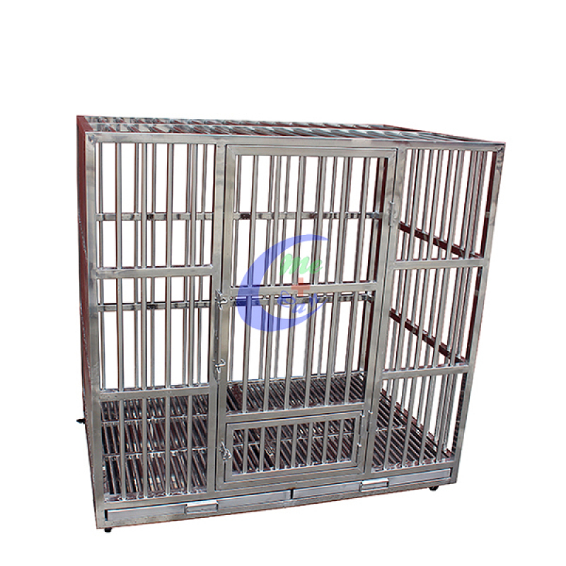 Customized Vet Clinic Stainless Steel Pet Animal Cage Dog Cage Cat Cage manufacturers From China