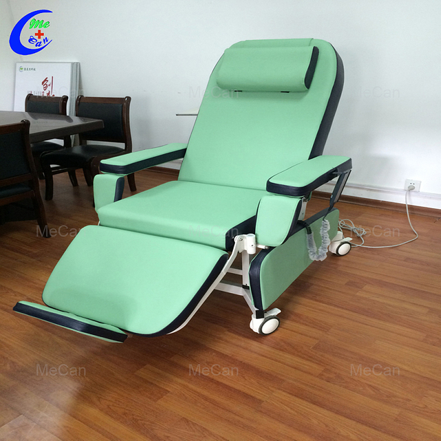 Kursi Dialisis Listrik Rumah Sakit M&eacute;dis pikeun Perawatan Transfusi Pas&eacute;n Hemodialisis