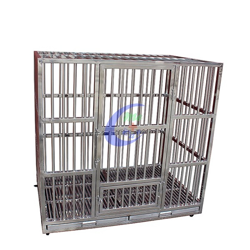 Professional Luxury veterinary equipment cage bank stainless steel large dog cage manufacturers