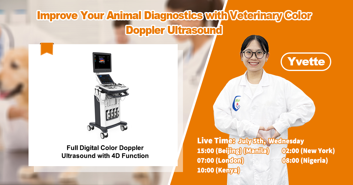 Veterinary Color Doppler Ultrasound: Live Product Introduction Event on Facebook!